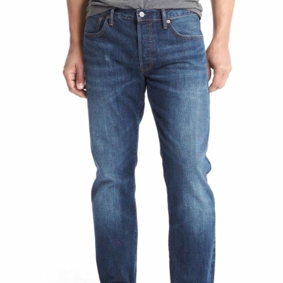 Gap (Red) Original Straight Fit Jeans size 30/32 - Picture 1 of 3
